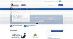 Desktop Screenshot of angrad.org.br